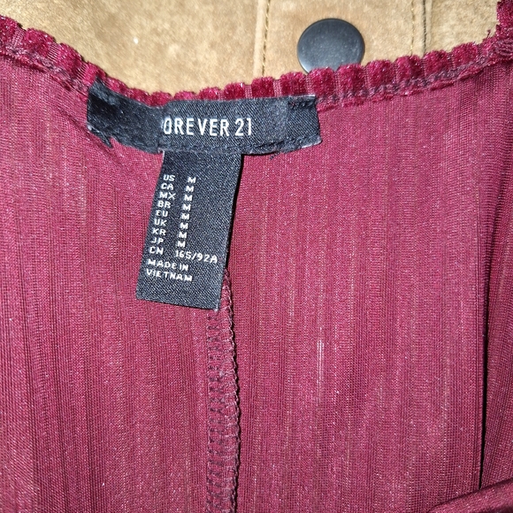 Red Velvet Bodysuit - Picture 4 of 5